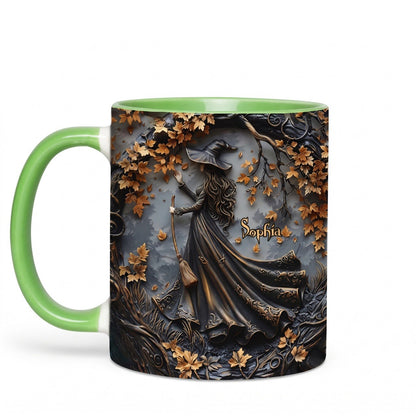 Beautiful Witch - Personalized Witch Accent Mug