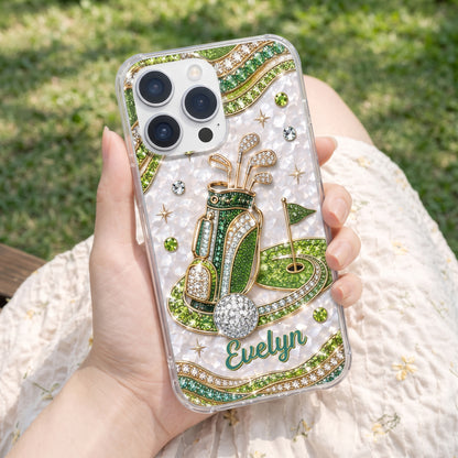 Golf Passion - Personalized Clear Phone Case, Gift For Golf Lovers