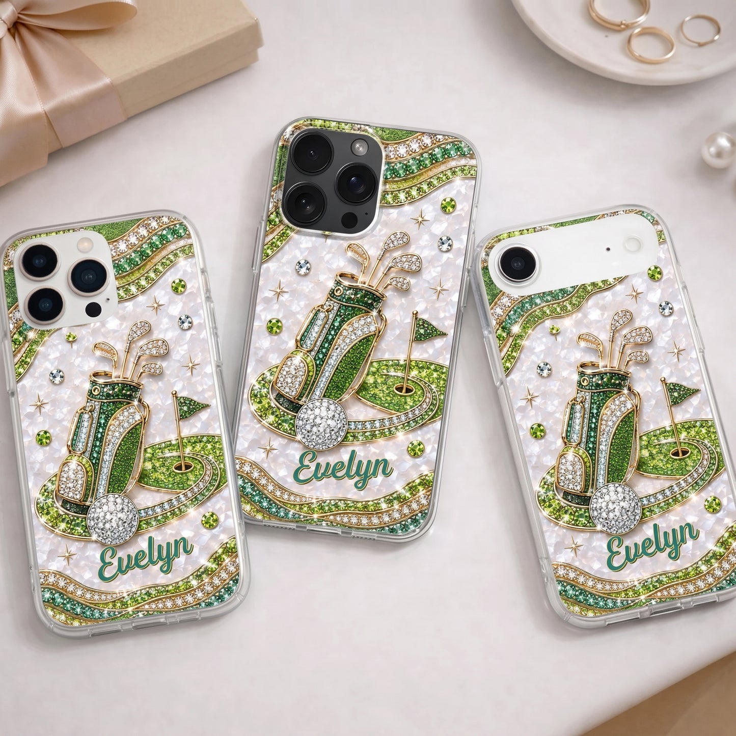 Golf Passion - Personalized Clear Phone Case, Gift For Golf Lovers